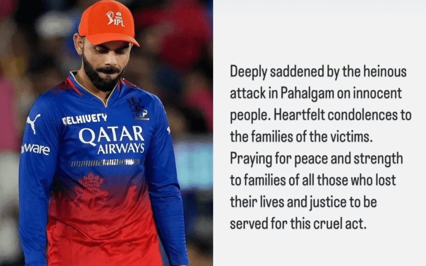 Virat Kohli on Pahalgam Terror attack