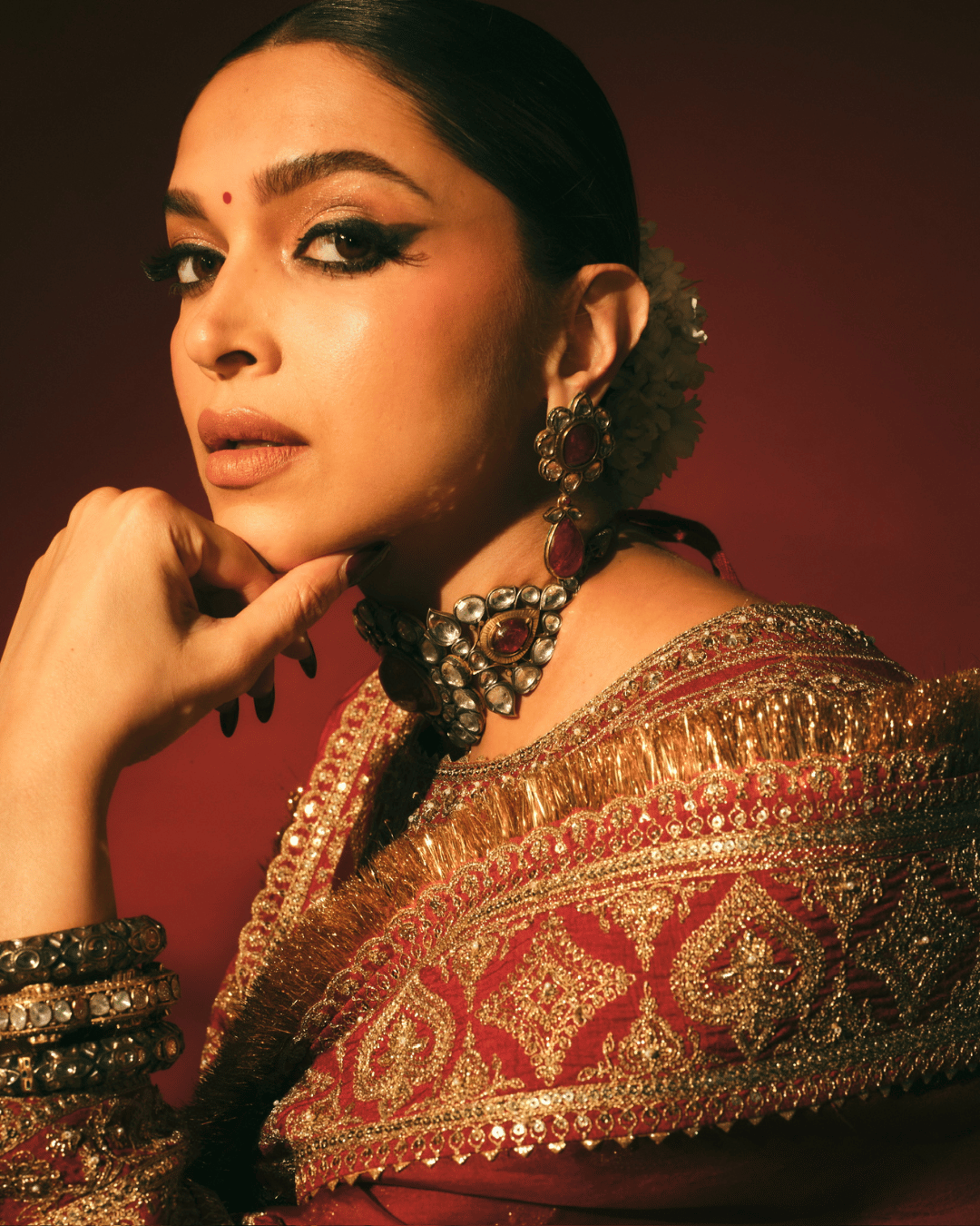 Deepika Padukone in Traditional