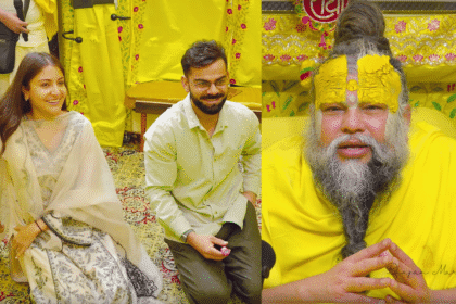 Virat Kohli Premanand Maharaj Visit – Virat Kohli and Anushka Sharma spotted in Vrindavan visiting Premanand Maharaj following Kohli’s Test cricket retirement.