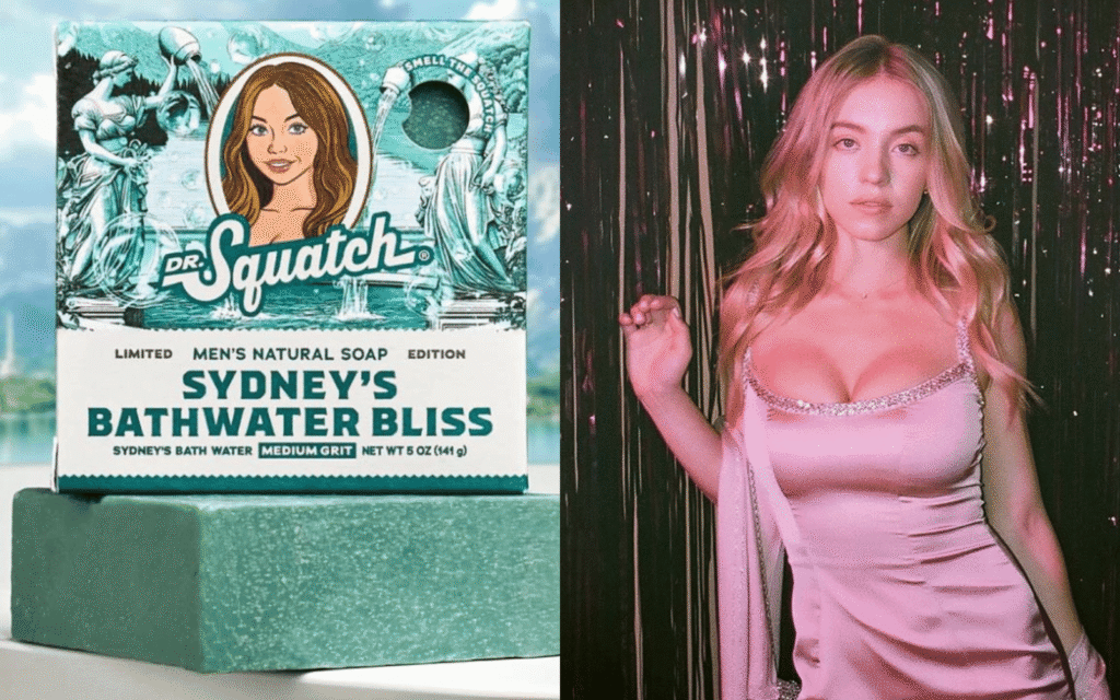 Sydney Sweeney’s bathwater turned into soap