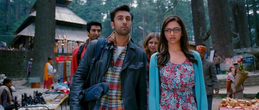 Scenic mountain and palace views featured in the filming locations of Yeh Jawaani Hai Deewani