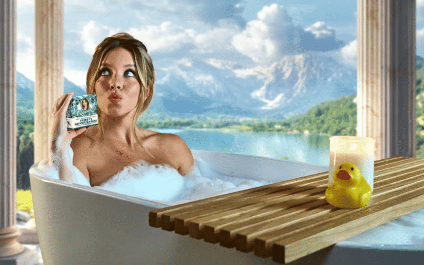 sydney sweeney bathwater soap