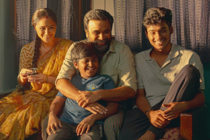 Still from Tourist Family movie featuring Sasikumar and Simran – Tourist Family movie review